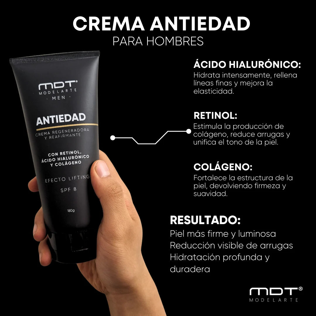 CREMA PODEROSA ANTIEDAD MDT MEN