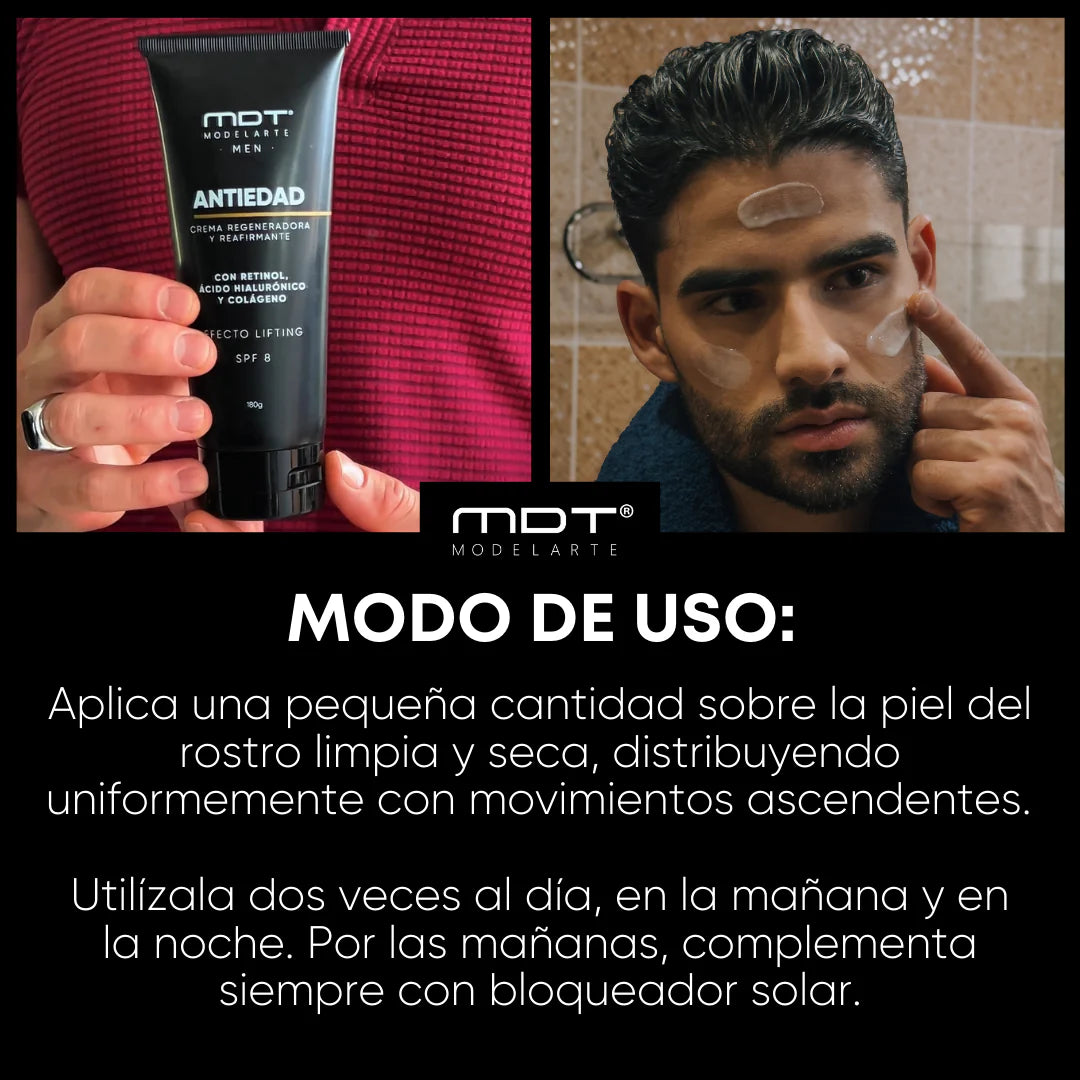 CREMA PODEROSA ANTIEDAD MDT MEN